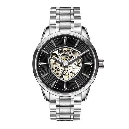 Mens Watches Waterproof Stainless Steel Adjustable Bracelet Watch Quartz Analog Watch for Men Fashion Business Classic Mens's Wrist watch's Casual Watches