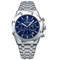 Mechanical Mens Watches Fashion Automatic Male Clock Blue Stainless Steel Waterproof Business Skeleton Watch…