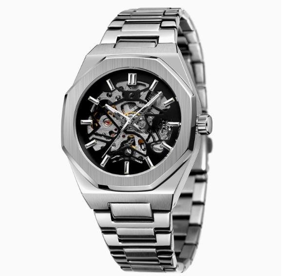 Skeleton Automatic Mechanical Watch for Men