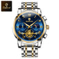 Mens Watches Waterproof Stainless Steel Adjustable Bracelet Watch Quartz Analog Watch for Men Fashion Business Classic Mens's Wrist watch's Casual Watches