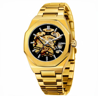 Skeleton Automatic Mechanical Watch for Men