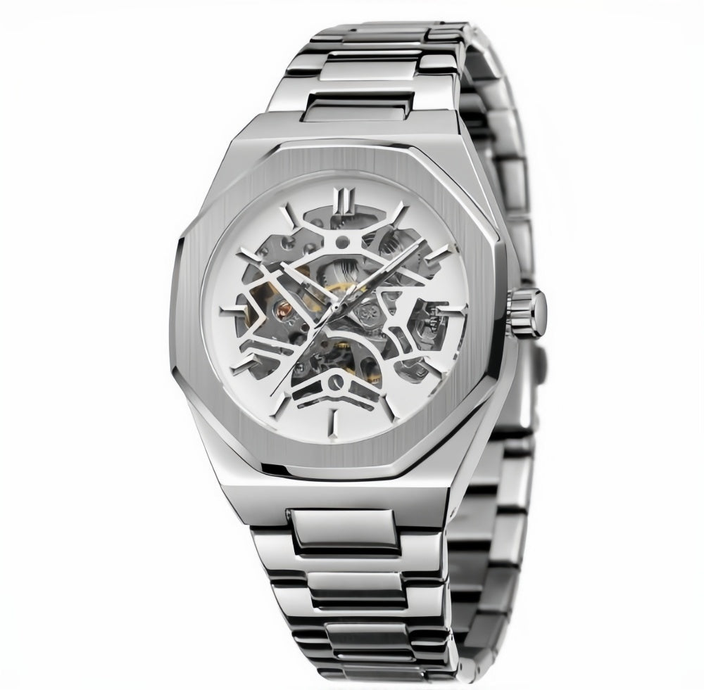 Skeleton Automatic Mechanical Watch for Men