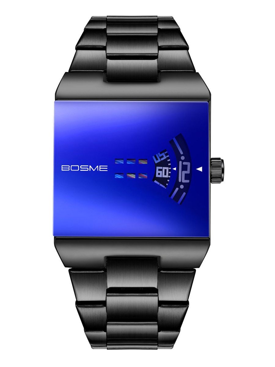 Men's Square Quartz Watch